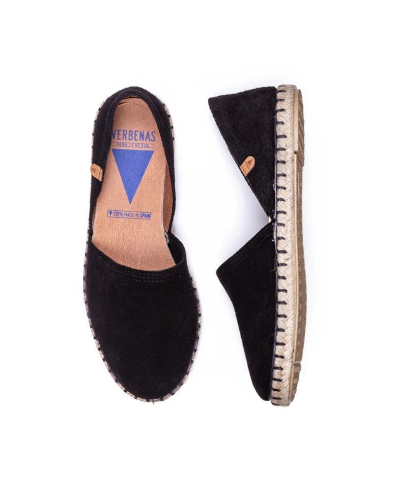 Sapatos Alpargatas Mulher Verbenas Preto CARMEN