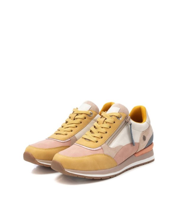  Zapatillas Bajas Mujer REFRESH Beige 172630