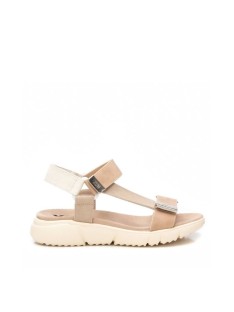  Sandalias Abiertas Mujer XTI Beige 144112