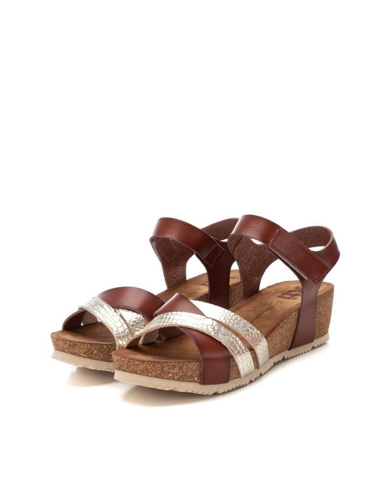  Sandalias Abiertas Mujer XTI Marrón 130283