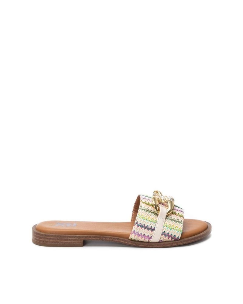  Sandalias Abiertas Mujer XTI Beige 130344