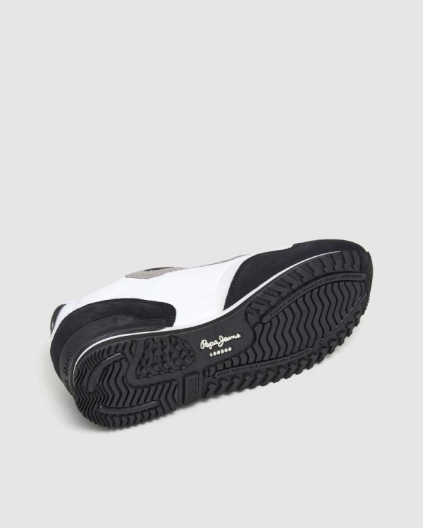  Zapatillas Bajas Hombre PEPE JEANS Blanco PMS40035 LONDON LIFE M