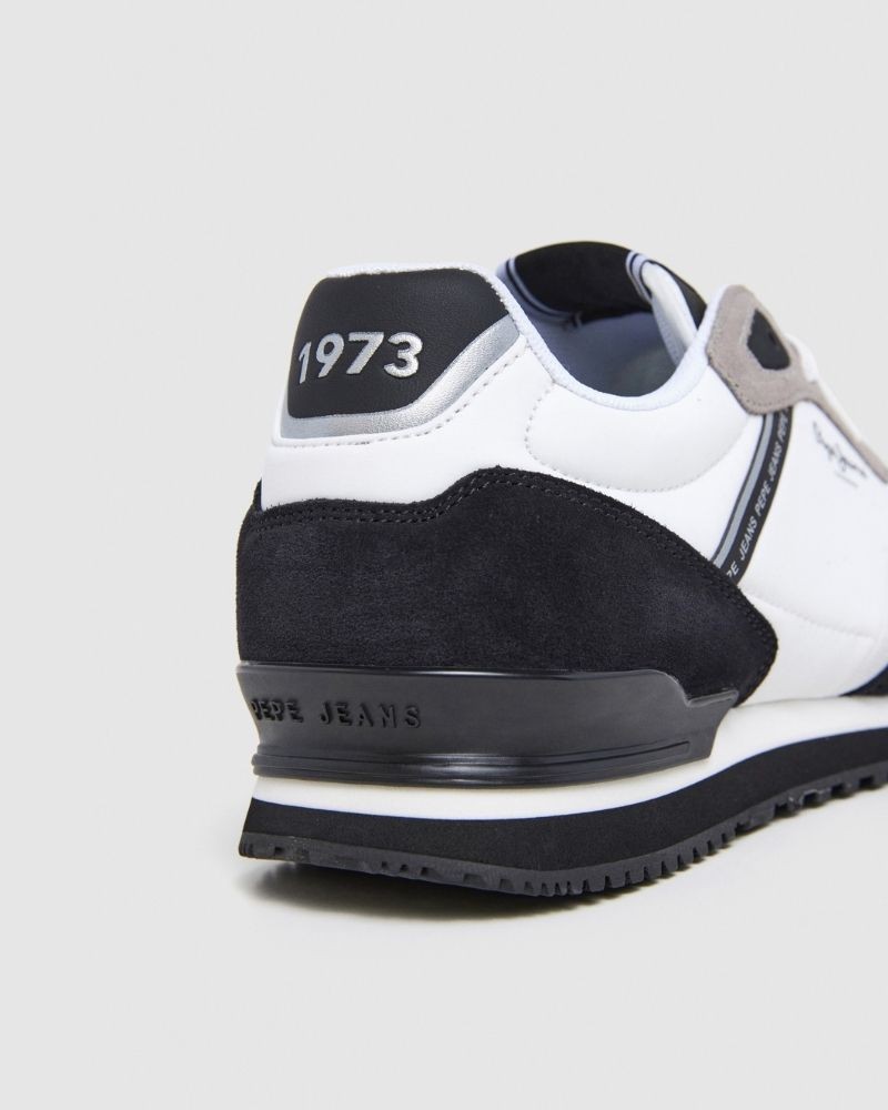  Zapatillas Bajas Hombre PEPE JEANS Blanco PMS40035 LONDON LIFE M
