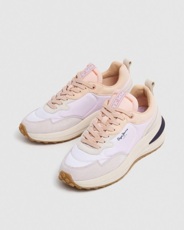  Zapatillas Bajas Mujer PEPE JEANS Multicolor PLS60044 WINSLOW COLORS