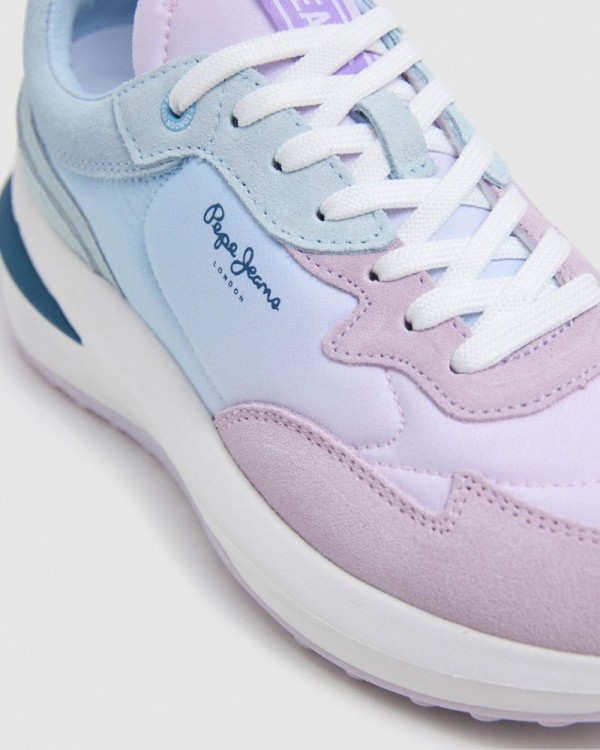  Zapatillas Bajas Mujer PEPE JEANS Multicolor PLS60044 WINSLOW COLORS