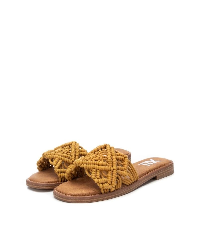  Sandalias Abiertas Mujer XTI Amarrillo 130271