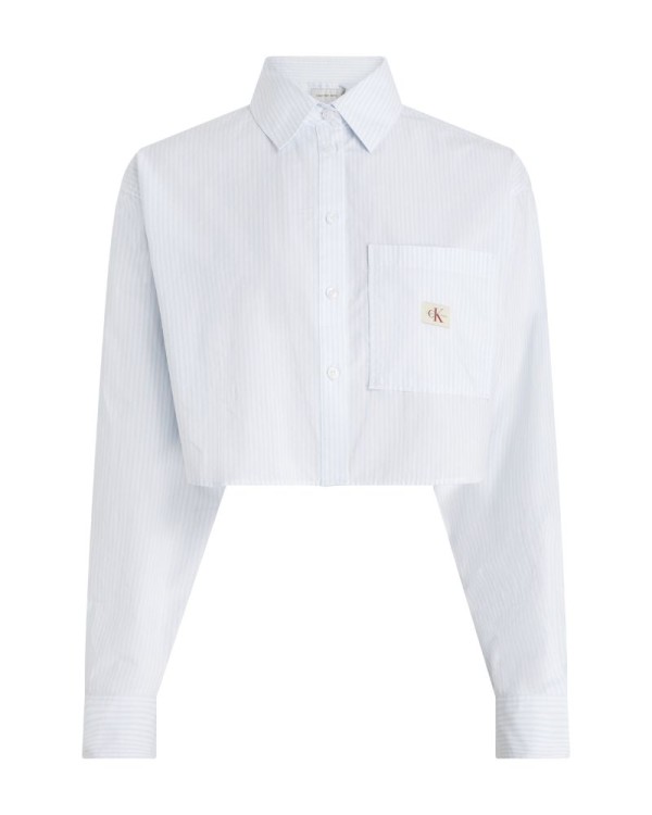 Camisas Manga Comprida Mulher CALVIN KLEIN Branco J20J225078