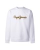  Sudaderas Sin capucha Hombre PEPE JEANS Blanco PM582757 DORIAN CREW
