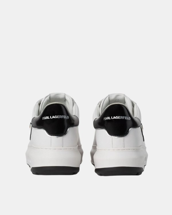 Sapatilhas Baixas Homem Karl Lagerfeld Branco KL57530 KAPRI LUG
