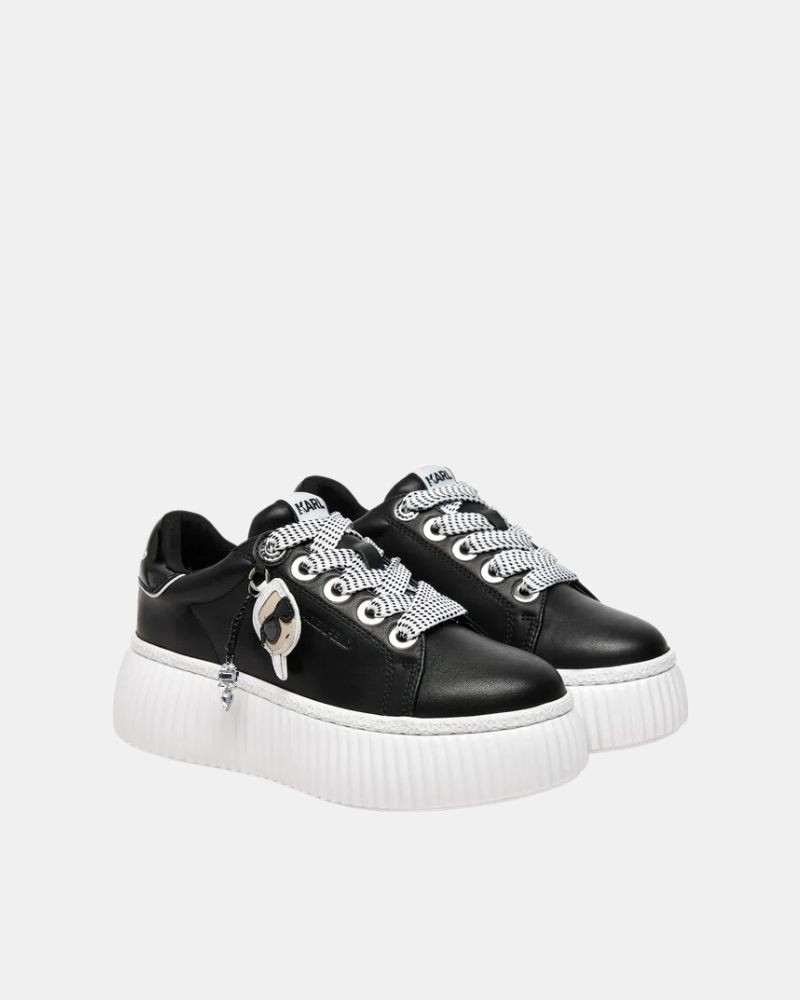  Zapatillas Bajas Mujer Karl Lagerfeld Negro KL42376T KREEPER