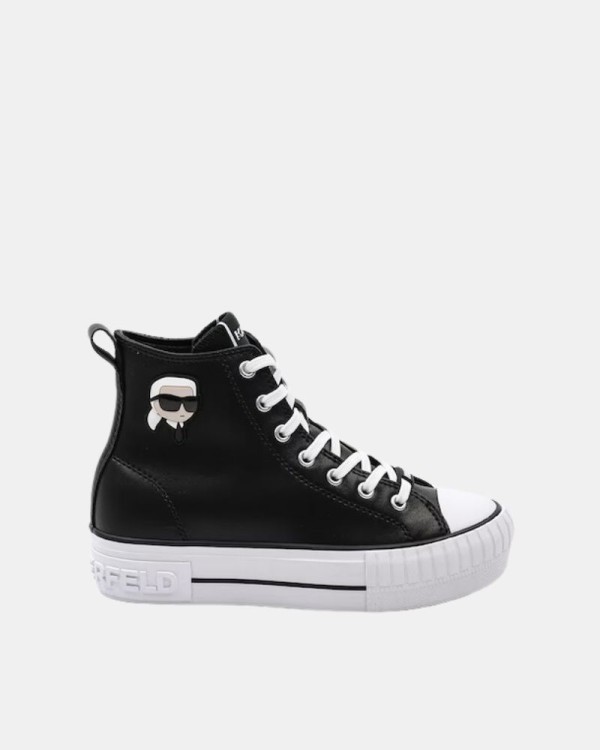 Sapatilhas Altas Mulher Karl Lagerfeld Preto KL60445T KAMPUS MAX