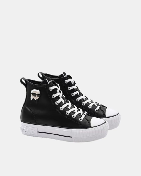 Zapatillas Altas Mujer Karl Lagerfeld Negro KL60445T KAMPUS MAX