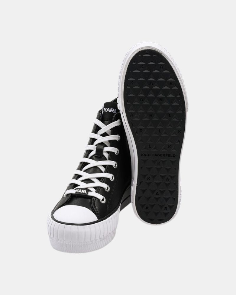 Sapatilhas Altas Mulher Karl Lagerfeld Preto KL60445T KAMPUS MAX