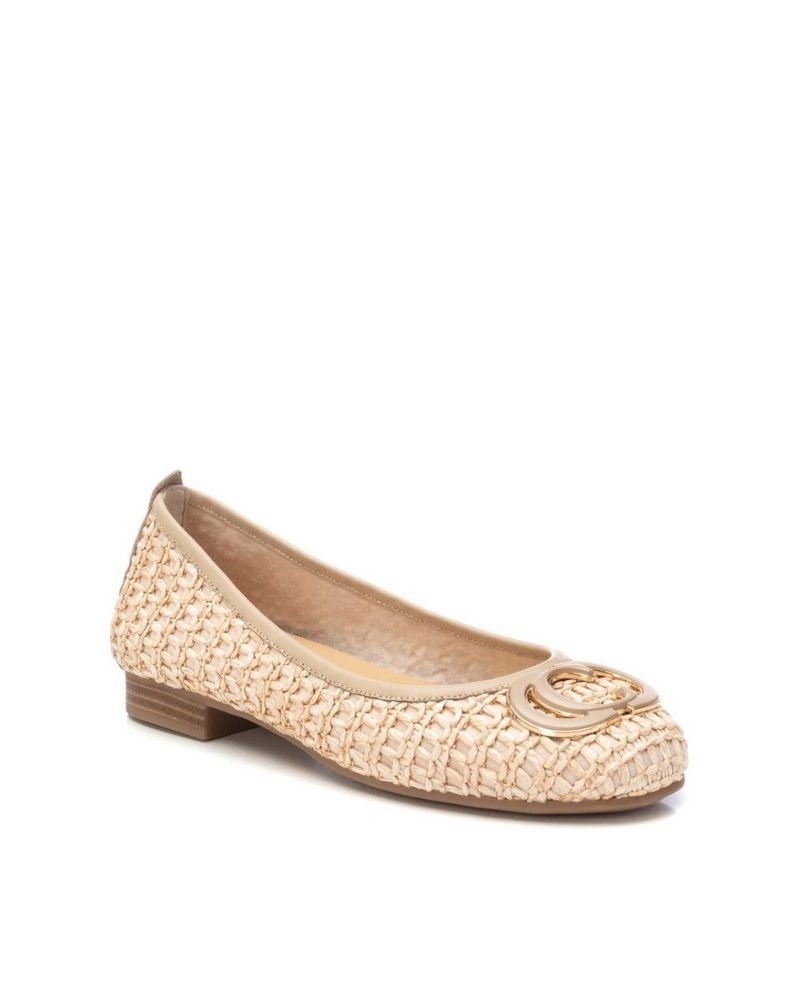  Zapatos Bailarinas Mujer CARMELA Beige 162168