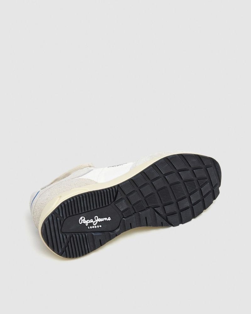  Zapatillas Bajas Hombre PEPE JEANS Blanco PMS60036 MARLON DIVIDED M