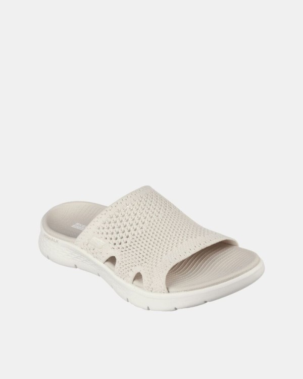 Sandálias Chinelos Mulher SKECHERS Nude 141425 GO WALK FLEX ELATION