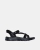  Sandalias Abiertas Mujer SKECHERS Negro 141481 SLIP INS GO WALK FLEX ILLUMINATE