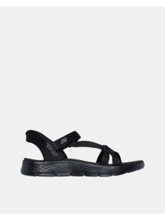  Sandalias Abiertas Mujer SKECHERS Negro 141481 SLIP INS GO WALK FLEX ILLUMINATE