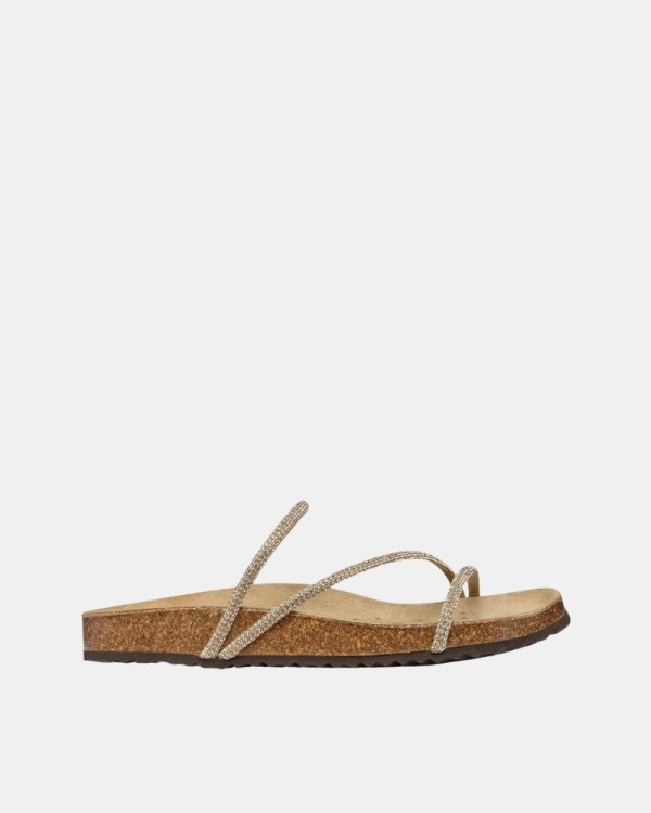  Sandalias De dedo Mujer GEOX Taupe D55Y3C 000SD
