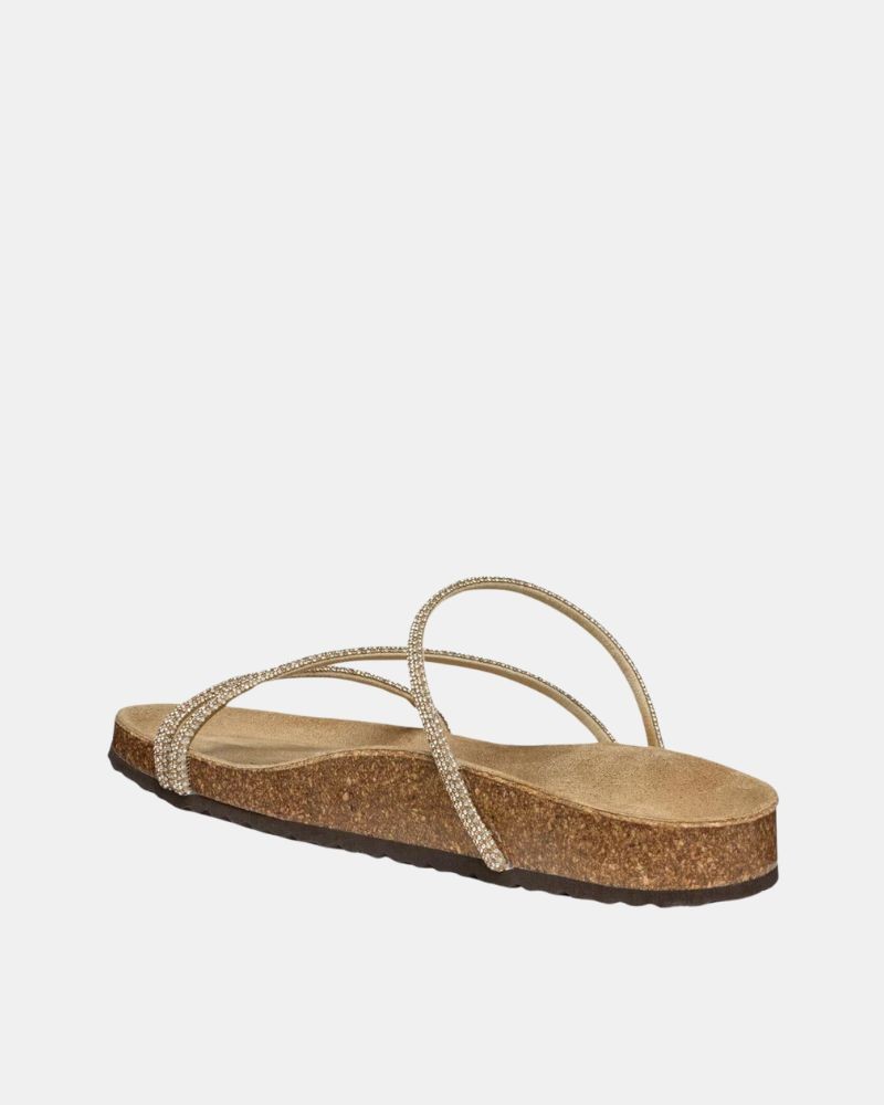  Sandalias De dedo Mujer GEOX Taupe D55Y3C 000SD