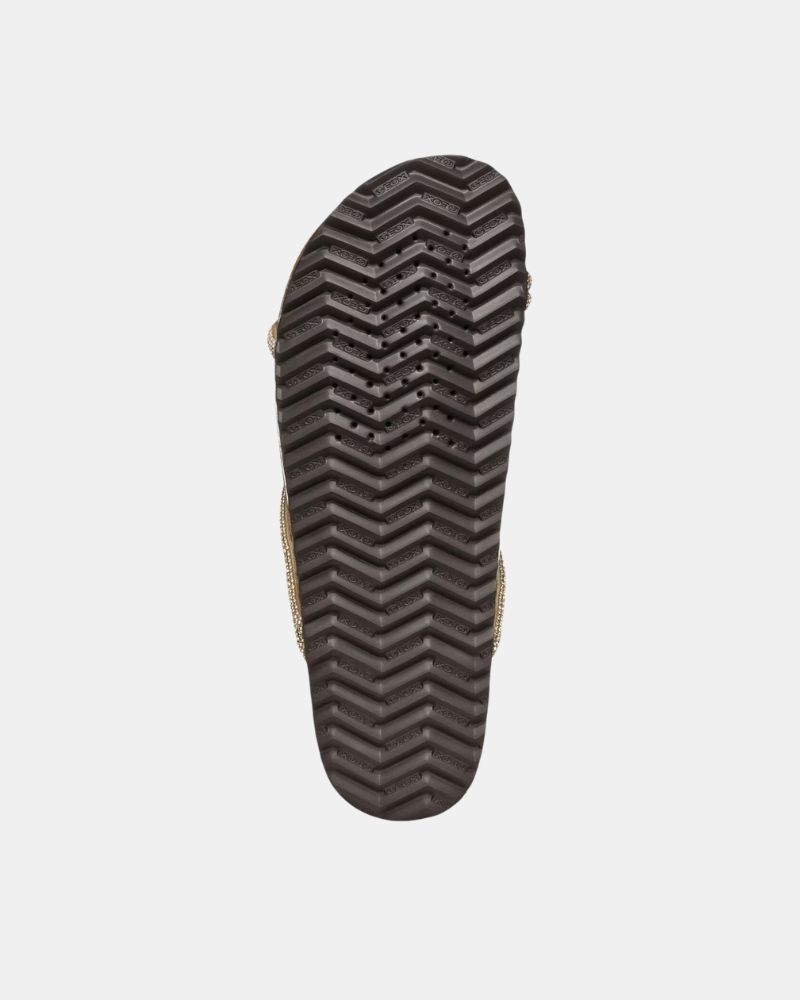  Sandalias De dedo Mujer GEOX Taupe D55Y3C 000SD