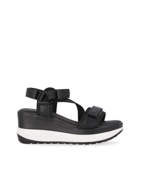  Sandalias Abiertas Mujer CHIKA 10 Negro ROCO 07