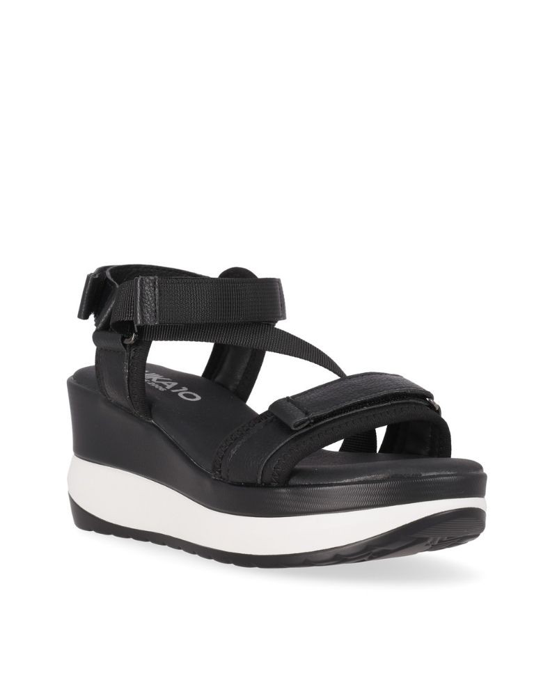  Sandalias Abiertas Mujer CHIKA 10 Negro ROCO 07