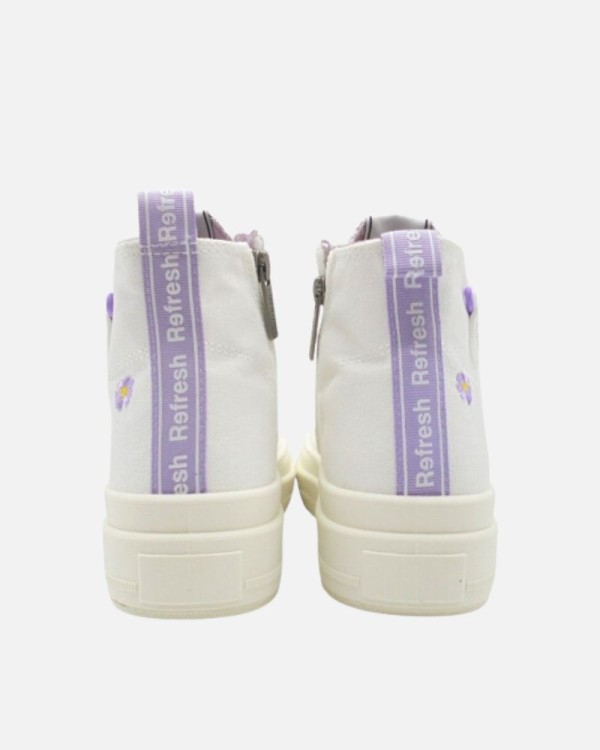  Zapatillas Altas Mujer REFRESH Blanco 172561