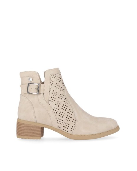  Botines Mujer CHIKA 10 Beige RAMBLA 04