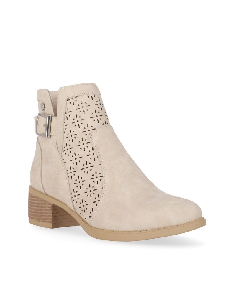  Botines Mujer CHIKA 10 Beige RAMBLA 04
