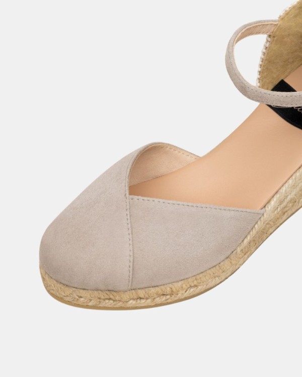  Sandalias Alpargatas Mujer Gaimo Gris COPITA