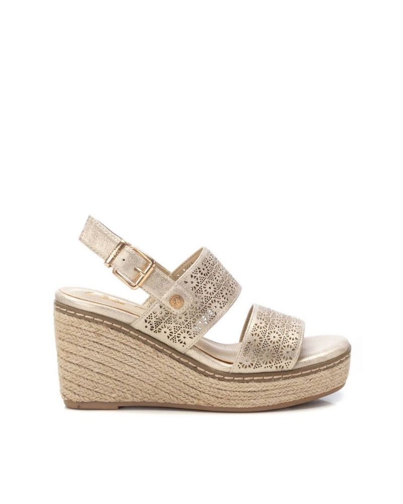  Sandalias Abiertas Mujer XTI Oro 144115