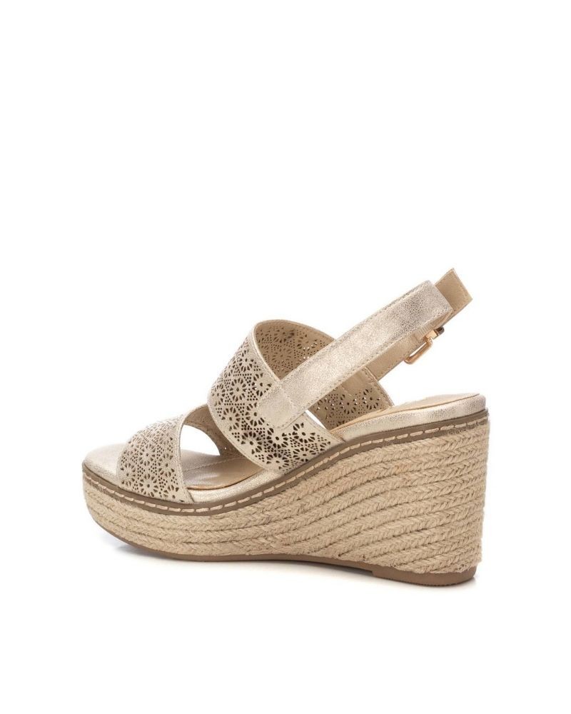  Sandalias Abiertas Mujer XTI Oro 144115