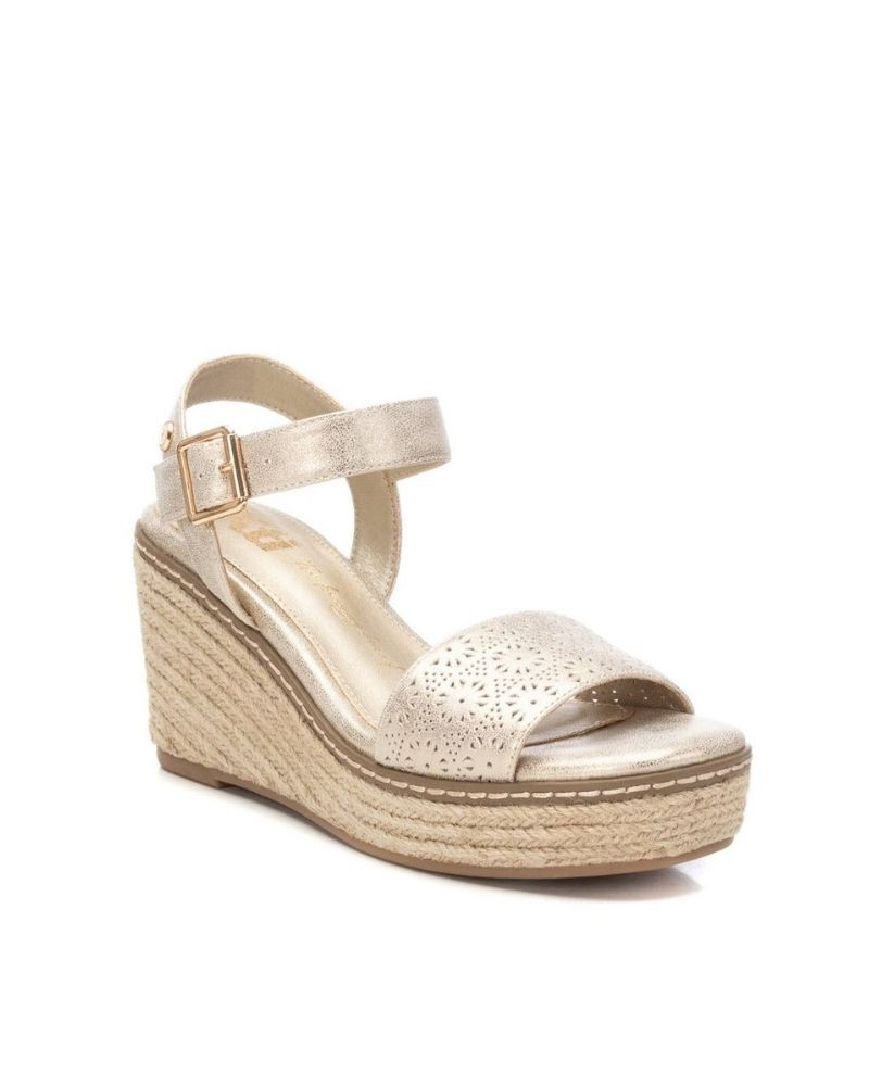  Sandalias Abiertas Mujer XTI Oro 144116