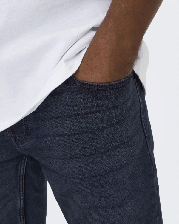  Pantalones Hombre ONLY & SONS Azul 22013631 ONSLOOM SLIM DB JOG 3631 PIM