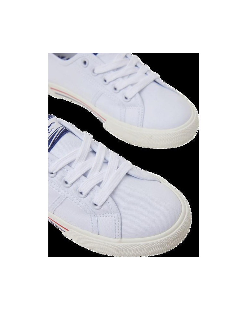 PEPE JEANS Zapatillas Mujer Blanco PLS31287 BRADY BASIC W