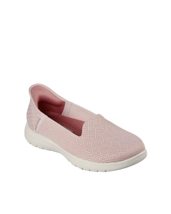 SKECHERS Sapatilhas Mulher Rosa 136542 SLIP INS