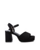 XTI Sandalias Mujer Negro 141471