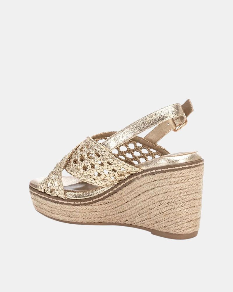  Sandalias Mujer XTI Oro 142746
