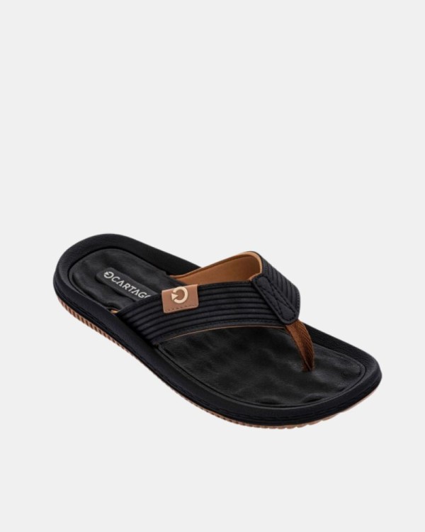  Sandalias Chancletas Hombre Cartago Negro C 82614 CARTAGO DUNAS VI AD