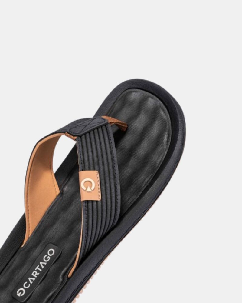  Sandalias Chancletas Hombre Cartago Negro C 82614 CARTAGO DUNAS VI AD