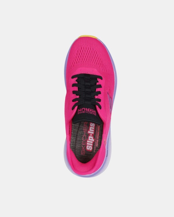 Sapatilhas Fascite Plantar Mulher SKECHERS Rosa 129626 SLIP INS MAX CUSHIONING ELITE 2.0