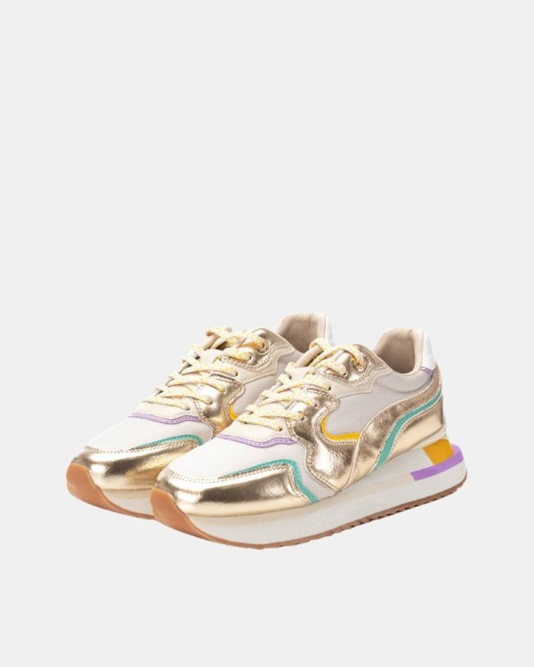 Sapatilhas Mulher XTI Dourado 143987