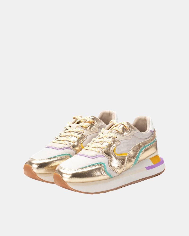 Sapatilhas Mulher XTI Dourado 143987