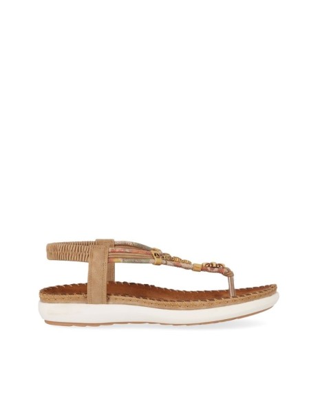  Sandalias Abiertas Mujer CHIKA 10 Marrón CANELON MK 02