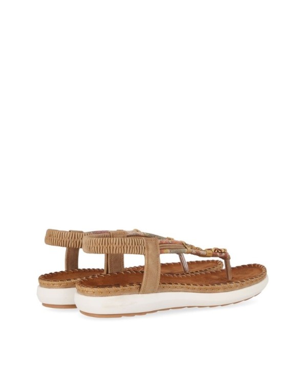  Sandalias Abiertas Mujer CHIKA 10 Marrón CANELON MK 02