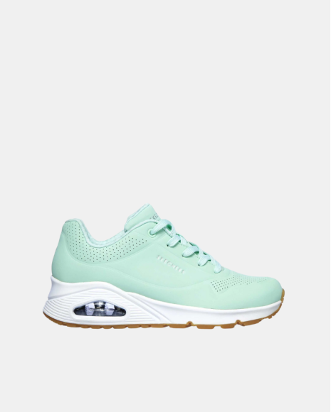  Zapatillas Bajas Mujer SKECHERS Verde 73690 UNO STAND ON AIR