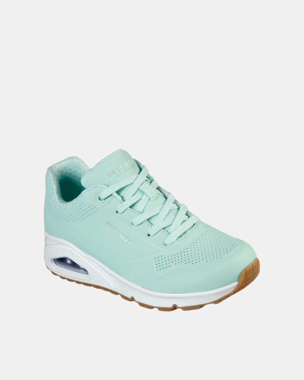  Zapatillas Bajas Mujer SKECHERS Verde 73690 UNO STAND ON AIR