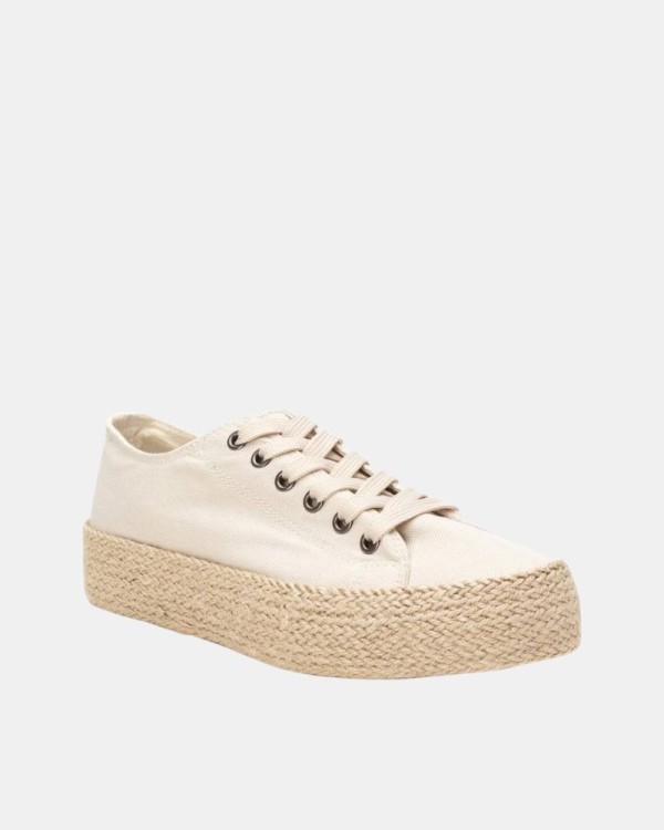 Zapatillas Bajas Mujer REFRESH Beige 172746