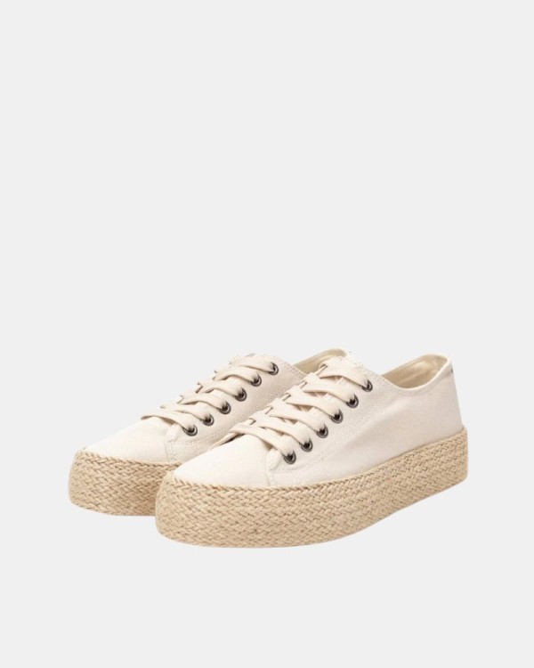 Zapatillas Bajas Mujer REFRESH Beige 172746